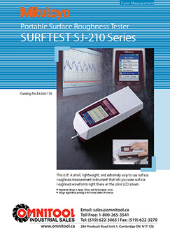SURFTEST SJ-210 Series – Portable Surface Roughness Tester