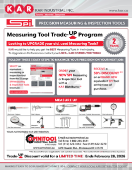 KAR | SPI TRADE-UP PRECISION MEASURING & INSPECTION