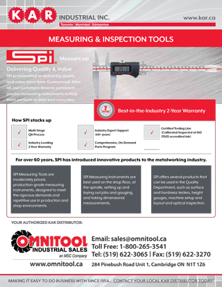 KAR | SPI MEASURING TOOLS